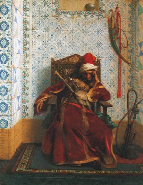 Jean-Leon Gerome Markos Botsaris oil painting picture